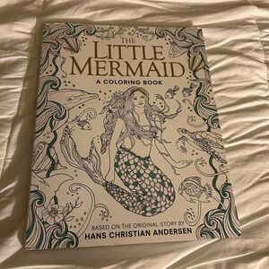 The Little Mermaid Coloring Book – Hans Christian Andersen – NEW